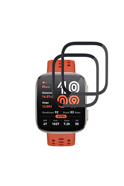 SKYDDAR INNOVATION [Pachet 2x] Folie pentru Amazfit Bip 6, protecție anti-zgâ...