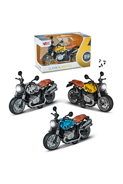 Trifox Motocicletă metalică cu lumini și sunete