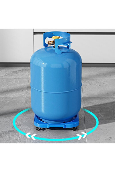 Golivn حامل نباتات متحرك مربع الشكل بعجلات، قدرة تحمل 150 كجم، قاعدة نباتات م...