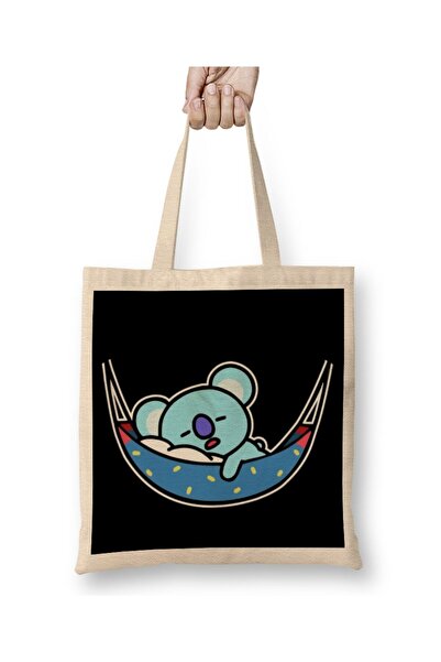 dekado Bts Bt21 Koya Cloth Bag Long Handle