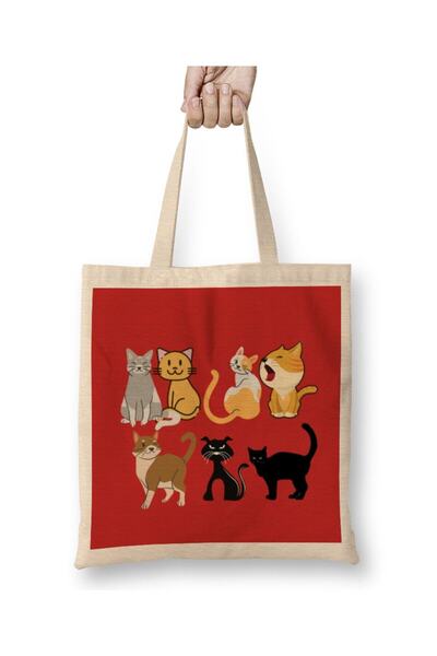 dekado Cat Lover Gifts For Women MEN Tote Bag Long Handle