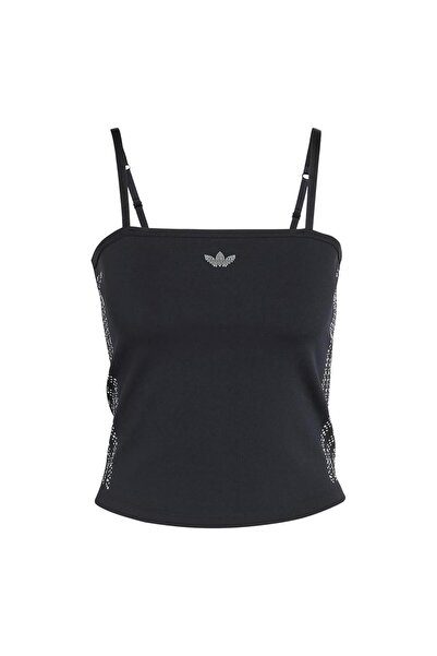 adidas Pearl Tube Top Women's Black Tank Top Kc7860