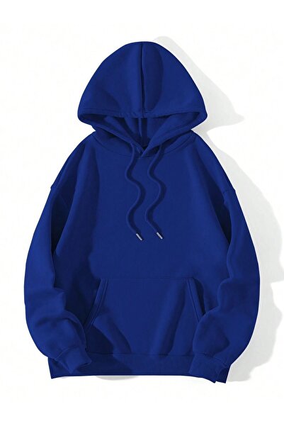EYAX MODA Unisex Hooded Oversize Sweatshirt