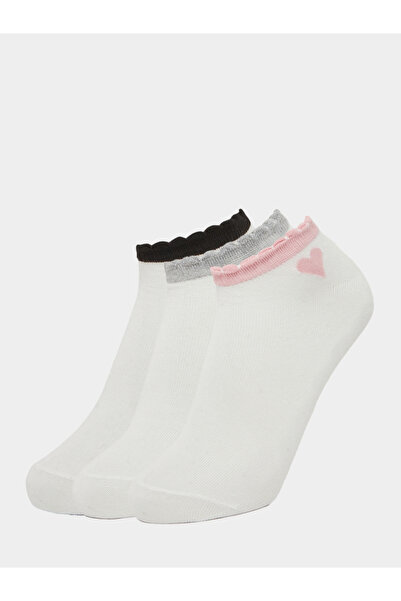 Styli Pack of 3 - Heart Design Socks