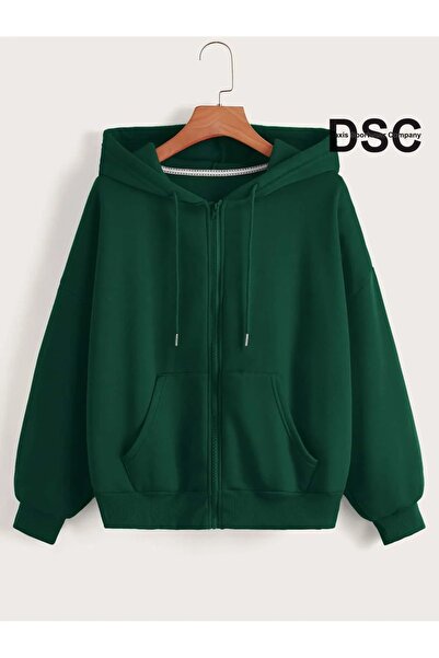 EYAX MODA Unisex Zippered Pocket Hooded Sweatshirt Eyaxx Sportwear Company