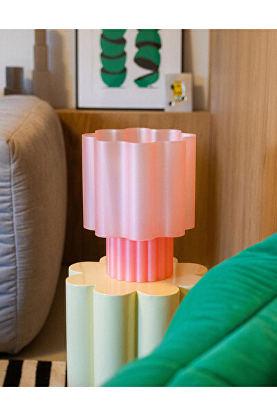 Lumba Design Özel Tasarım Şeffaf Gece Lambası Dekoratif Abajur Aydınlatma