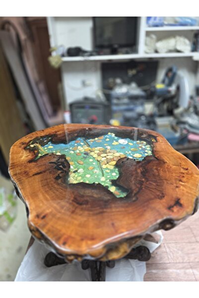 Akasya epoksi Epoksi sehpa