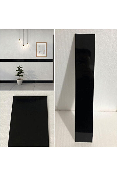 MaffStuff Bandă autoadezivă impermeabilă neagră 60x12 cm pentru plintă și pervaz