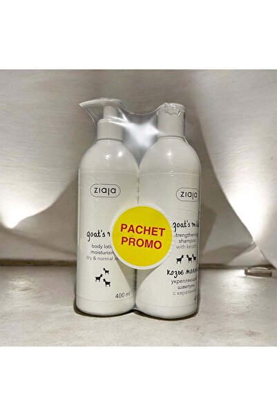 Ziaja - body lotion + goat milk shampoo
