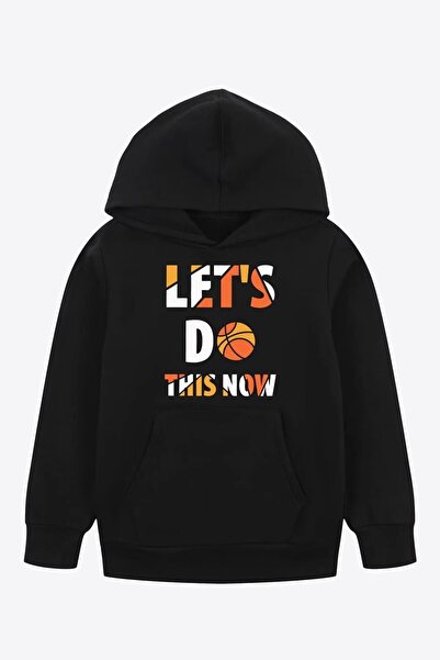 EYAX MODA Girls'/Boys' Printed Hooded Sweatshirt