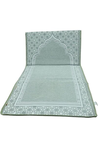 Yuwell YU WELL Foldable Prayer Mat with Back Support & Carrying Bag, 2-in-1 Prayer Rug Sajadah, Anti-Slip I