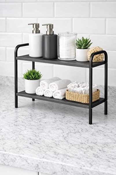 Metallica Concept Sude Masa Üstü Düzenleyici Organizer Dekoratif Mutfak Banyo...