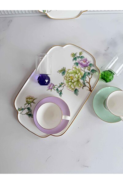 ROSSEV Porcelain Tray Rectangular Glory 32X21Cm