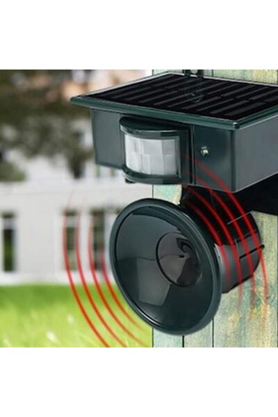 OEM Ultrasonic Repeller for Animal Deterrence with Solar Panel and Motion Sensor