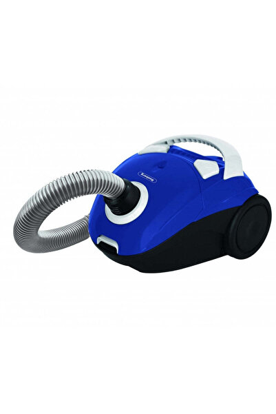 rosberg bag vacuum cleaner, 700 W, blue, 1.5 liters, low noise, 4.5m cable