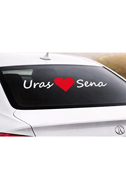 UAStudio Gelin düğün nişan araba yazısı sticker