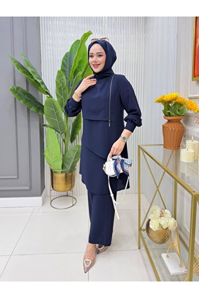 GK Zipper Detailed Tunic Set