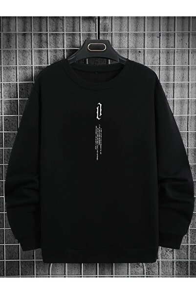 EYAX MODA Evergey Digital Printed Crew Neck Oversize Unisex Sweatshirt Eyaxx ...