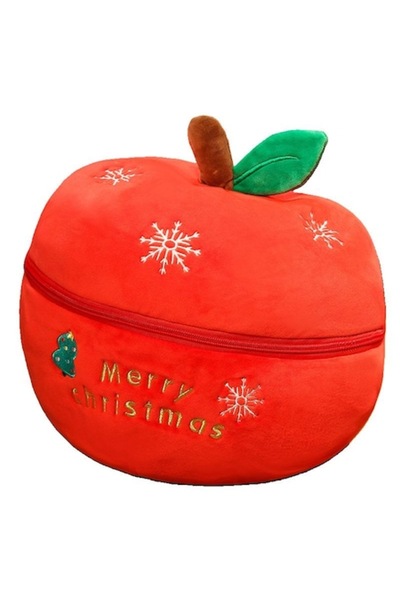 OEM Jucărie cadou de Crăciun, măr roșu cu fermoar