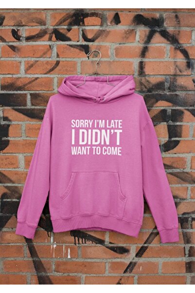 EYAX MODA Unisex Printed Hooded Sweatshirt