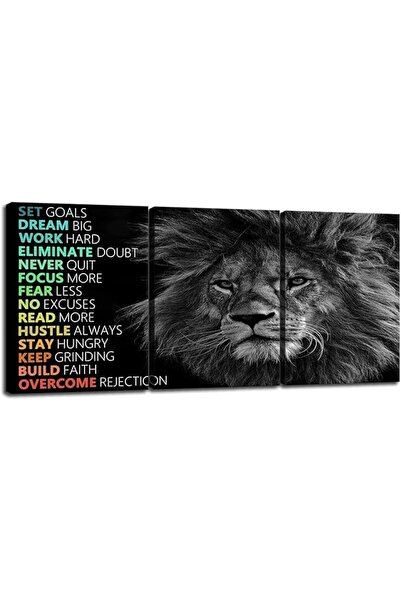 Al Raied ARS® Inspirational Office Decor Wall Art Motivational Canvas Wall Ar...