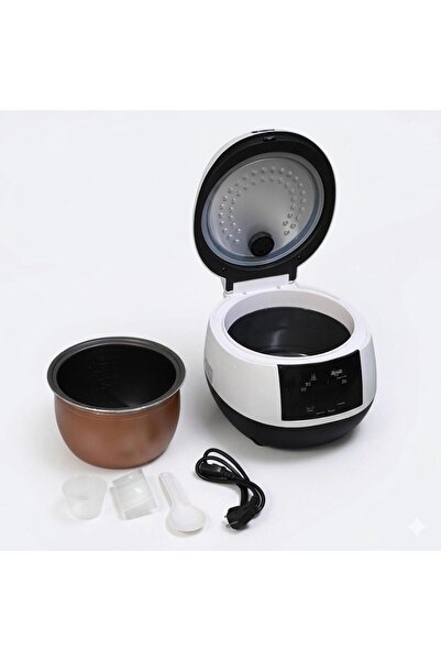 Tradeo قدر طهي الأرز الكهربائي الذكي متعدد الوظائف سعة 6 لتر |   6 برامج رقمي...