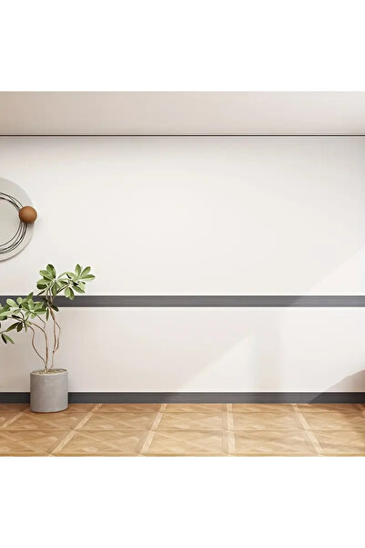 MaffStuff Waterproof self-adhesive tape gray wood pattern 60x12 cm for skirti...