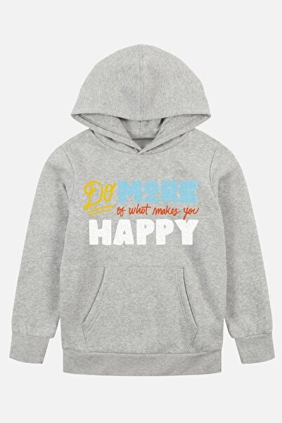 EYAX MODA Girls'/Boys' Printed Hooded Sweatshirt