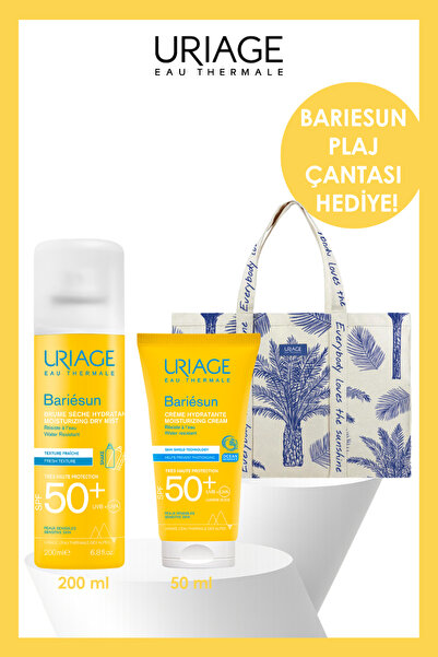 Uriage BARIESUN Parfümlü SPF50+ Güneş Kremi 30 ml + SPF50+ Vücut Spreyi 200 m...