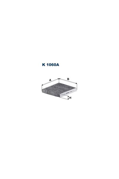 Filtron K1060A Nissan Almera2 Primera3 00- K. Polen Filter
