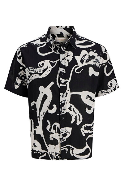 Jack & Jones Ανδρικό πουκάμισο με γιακά Resort - Montauk