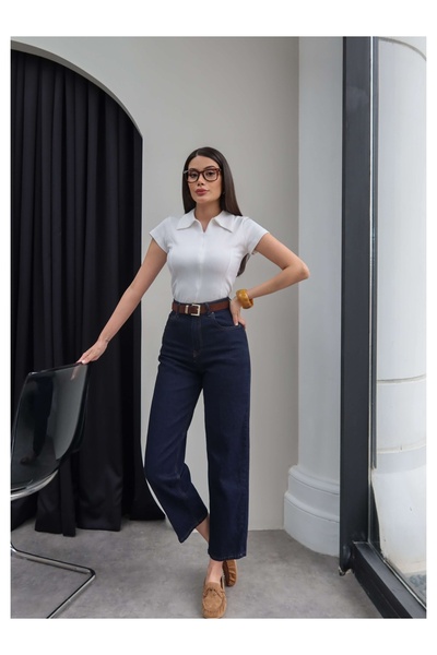 ESRAHELVACI Boyfriend Suede Belted Jean