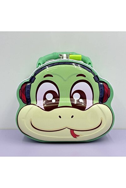 Livava Χαριτωμένο μεταλλικό κουμπαρά με φιγούρα φιδιού - Παιδικό κουτί αποταμ...