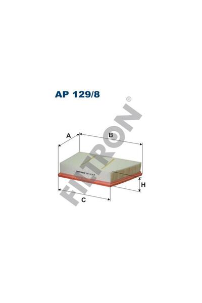 Filtron Ap129/8 Land Sport2 Free2 Evoque 11- Air Filter