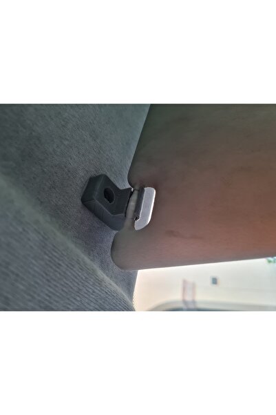 DU&ER 2-Pack Fiat Punto Compatible Sun Visor Clip In-Car Holder Apparatus