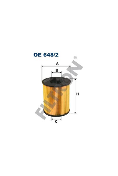 Filtron Oe648/2 Opel Ast.G Cor.C Ome.B Vec.B-C Zaf.A 94- Oil Filter