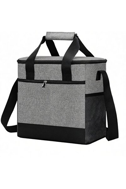 Alcoach حقيبة طعام حرارية قابلة للطي حقيبة غداء بسعة كبيرة 17 لتر مع عُلب غدا...