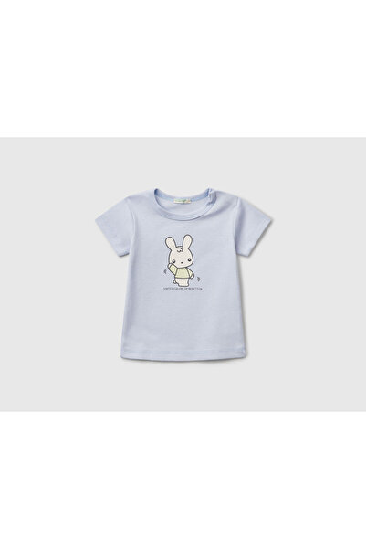 Benetton 3I9Wa1062 Baby Boy T-Shirt
