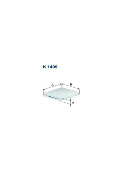 Filtron فلتر هواء K1409 لسيارات هيونداي كريتا وكونا وسولاريس2 وتوكسون وكيا ري...