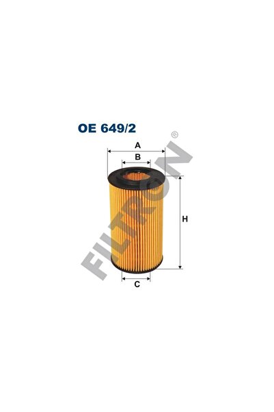 Filtron OE649/2 BMW E39 46 LAND FREE1 98- فلتر الزيت