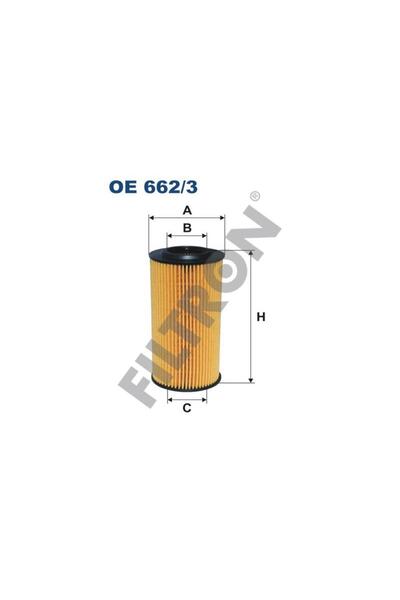 Filtron فلتر زيت OE662/3 لسيارات فولفو C30 C70 S40 S60 S80 V40 V50 V70 XC60 X...