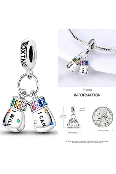 Choice11 KTC587 Back To School 925 Sterling Silver Charms Bag Earphone Magic ...