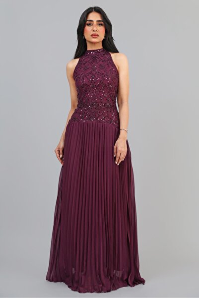 sachin and babi light blue dress Modest Black Evening Gown 23821S