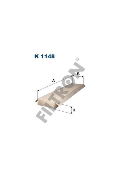 Filtron K1148 فلتر غبار لسيارات فورد مونديو 3 وجاكوار إكس تايب 01-
