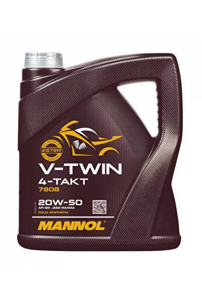 MANNOL Motorcycle oil, 20w50 V-Twin, 4L