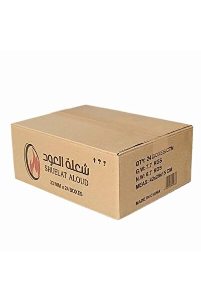 Araaqat Al-Teeb فحم صديق للبيئة - كرتون فحم 33 ملم