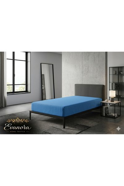 Evanora Battal Boy Combed Cotton Elastic Sheet - Soft Texture
