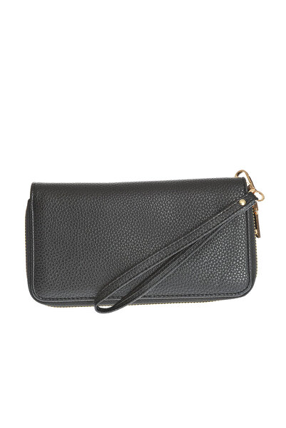Meli Melo Paris Black compartmentalized wallet with zipper