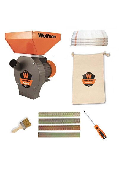 Wolfson Moara pentru cereale - 2in1, 2700W, 100 CUPRU, 200kg/h