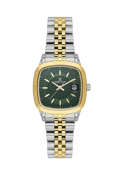 Daniel Klein Retro Mini Case Women's Wristwatch with Calendar 2 Years Warranty